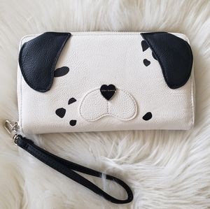 B2G1 Betsey Johnson Kitsch Dalmatian Dog Wristlet